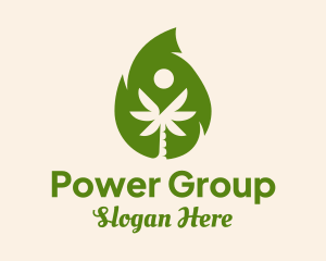 Organic Palm Oil  Logo