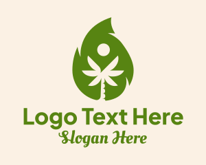 Organic Palm Oil  Logo