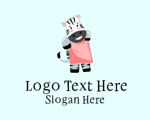 Zebra - Zebra Cleaning Nanny logo design