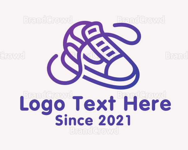 Sneaker Skate Shoes Logo