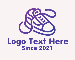 Trainers - Sneaker Skate Shoes logo design
