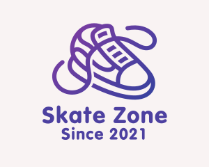 Sneaker Skate Shoes logo design