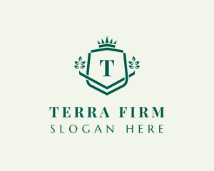 Shield Crown Hotel Firm logo design