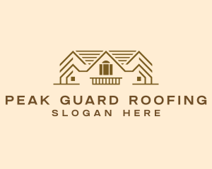 Roofing - Roofing Construction Roof logo design