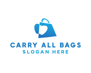 Bag - Apple Grocery Bag logo design