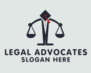 Law School Scale logo design