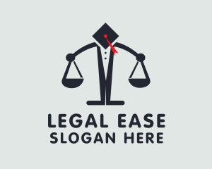 Law - Law School Scale logo design