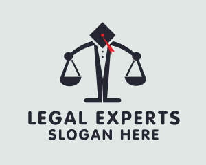 Law - Law School Scale logo design