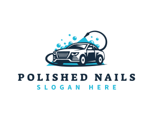 Car Wash Automotive logo design