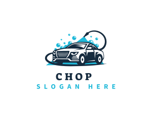 Car Wash Automotive logo design