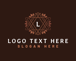 Elegant - Luxury Plant Wreath logo design