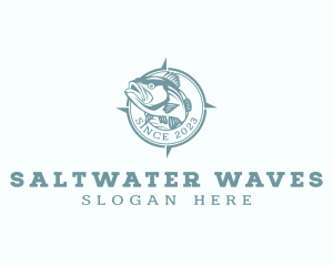 Saltwater - Saltwater Cod Fishery logo design