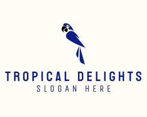 Brazil - Tropical Parrot Macaw logo design