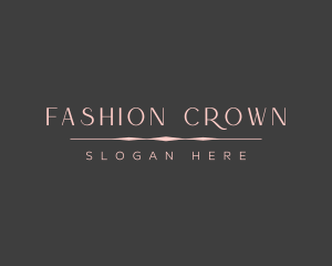 Generic Feminine Fashion logo design