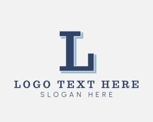 Lettermark - Professional Consulting Business logo design