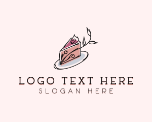 Food Blog - Dessert Cake Bakery logo design
