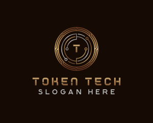 Token - Cyber Digital Crypto logo design