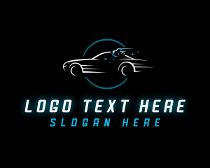 Mechanic - Car Detailing Washing logo design