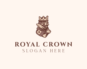 King - Medieval King Monarch logo design