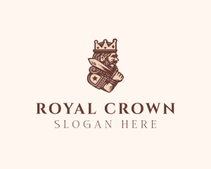 Medieval King Monarch  logo design