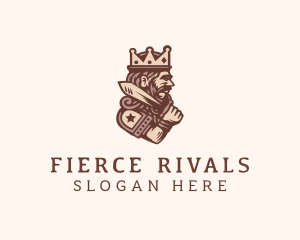 Medieval King Monarch  logo design