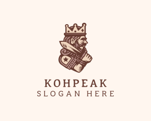 Medieval King Monarch  logo design