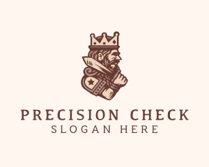 Medieval King Monarch  logo design