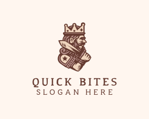 Medieval King Monarch  logo design