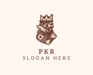 Medieval King Monarch  logo design