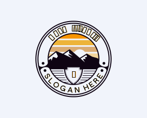 Mountaineering - Nature Mountain Park logo design