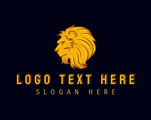 Superior - Wild Lion Mane logo design
