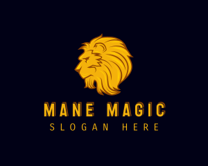 Mane - Wild Lion Mane logo design