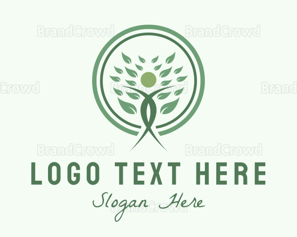 Natural Wellness Yoga Logo