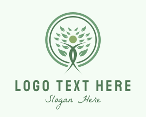 Association - Natural Wellness Yoga logo design