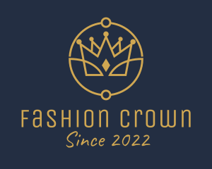 Royal Gold Crown Jewelry  logo design