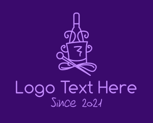 Beverage - Gentleman Hat Wine logo design