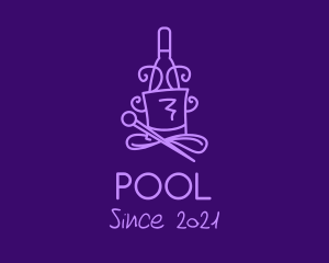 Drink - Gentleman Hat Wine logo design
