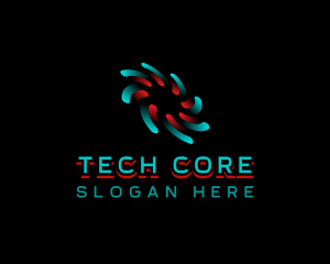 Tech Cyber Software logo design