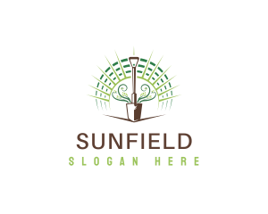 Landscape Garden Planting Logo