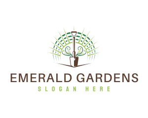 Landscape Garden Planting logo design