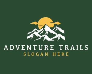 Mountain Peak Trekking logo design