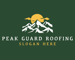 Mountain Peak Trekking logo design