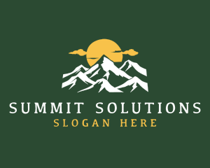 Mountain Peak Trekking logo design