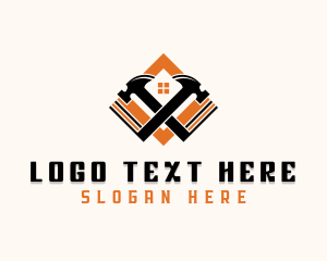 Contractor - Handyman Hammer Repair logo design