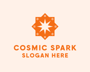 House Star Spark logo design