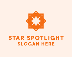 House Star Spark logo design