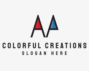 Crayon - Color Pencil Letter AP logo design