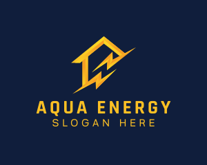 Energy House Electricity  logo design