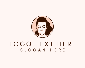 Elegant - Woman Face Skincare logo design