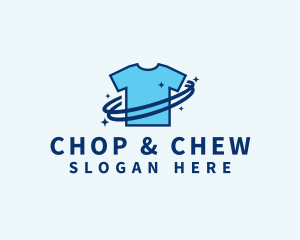 Sparkle - Clean Shirt Laundry logo design